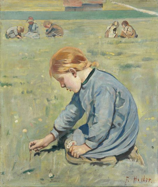 obrazy malowane ferdinanda hodlera galeria sztuki, ferdinand hodler w wiedniu