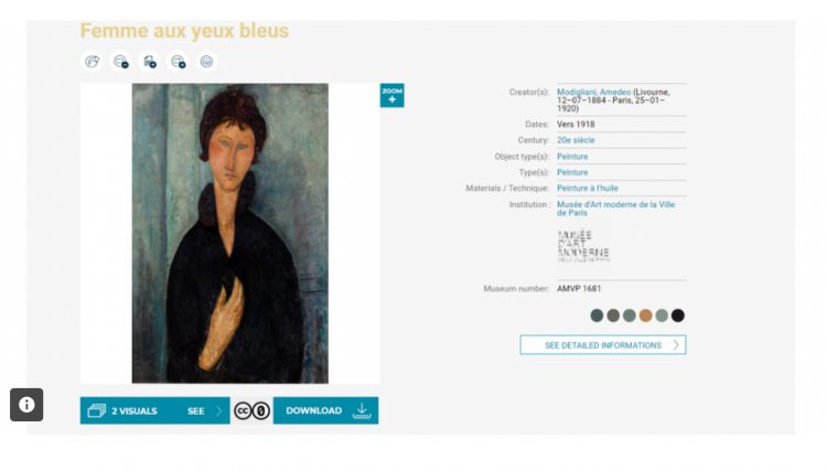 paryskie muzea - galeria online wielkich dziel